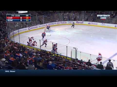 NHL 2014 10 24 Carolina Hurricanes vs Edmonton Oilers