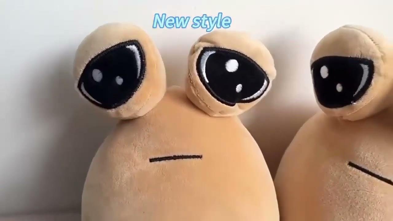 NEW TOY Hot My Pet Alien Pou Plush Toy Furdiburb Emotion Alien