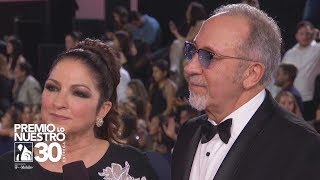 Gloria y Emilio Estefan agradecen homenaje en Premio Lo Nuestro