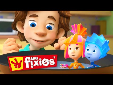 Ice Skating on a Frying Pan! | @TheFixiesOfficial | Cartoons for Children | #TheFryingPan