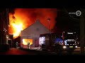 Grote brand verwoest pand in hartje Scherpenzeel