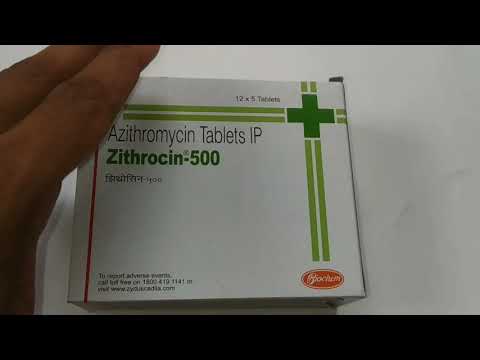 Zithrocin infection tablet