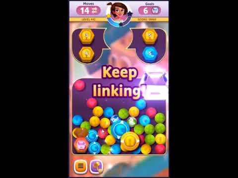 Diamond Diaries Saga Level 442 - NO BOOSTERS 💎 | SKILLGAMING ✔️