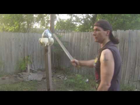 Vikings / Norman Spangenhelm Destruction test part 1