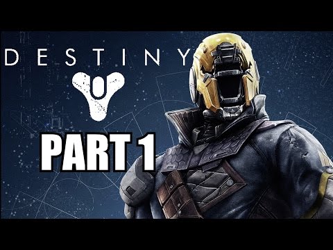 Destiny Beta PS4 Gameplay Walkthrough Part 1 - Let's Play Review With Commentary 1080P