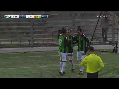Träningsmatch: HBK-Gais 1-1, 3/2 2018