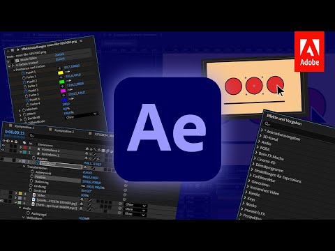Adobe After Effects 2025 (Grundkurs für Einsteiger) Deutsch (Tutorial)