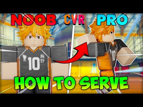 How to Jump Serve in CVR! | Roblox CVR