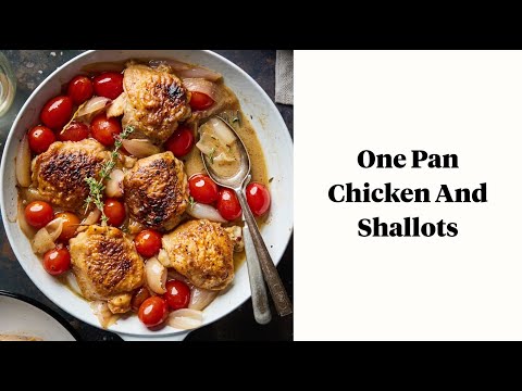 One Pan Chicken With Shallots