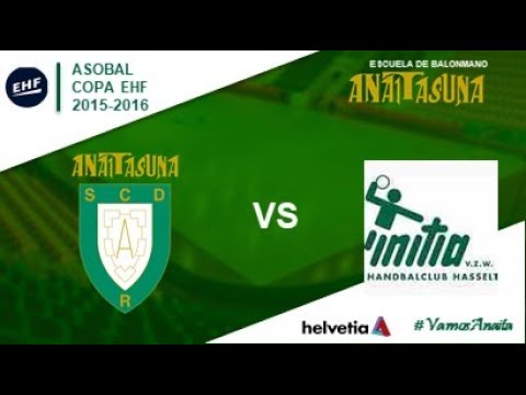 ASOBAL - COPA EHF - Helvetia Anaitasuna vs Initia Hasselt (2015-2016)
