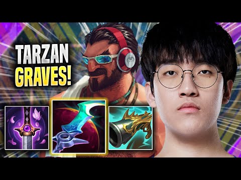 TARZAN IS A MONSTER WITH GRAVES! - LNG Tarzan Plays Graves JUNGLE vs Viego! | Season 2022