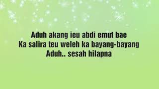 Download lagu Sesah Hilapna (Lirik) mp3