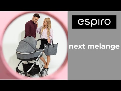 Wózek wielofunkcyjny 2w1 ESPIRO  NEXT MELANGE  2021