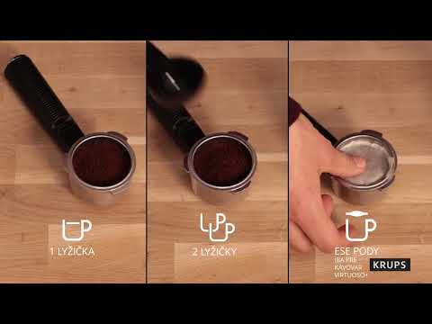 (SK) KRUPS Virtuoso Essential XP441 - Príprava espressa