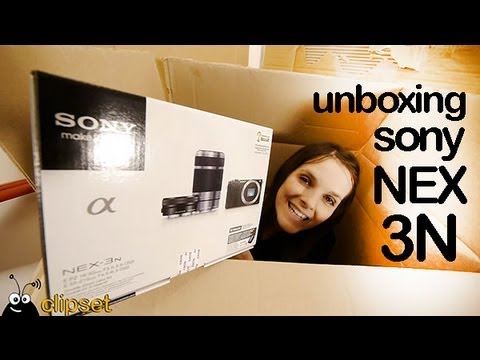 Sony NEX 3N unboxing