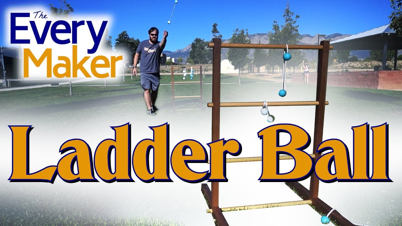 The Ultimate Wooden Ladder Ball (Ladder Golf)