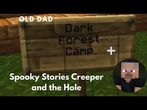 Dad's Spooky Minecraft Camp: Creeper & Hole