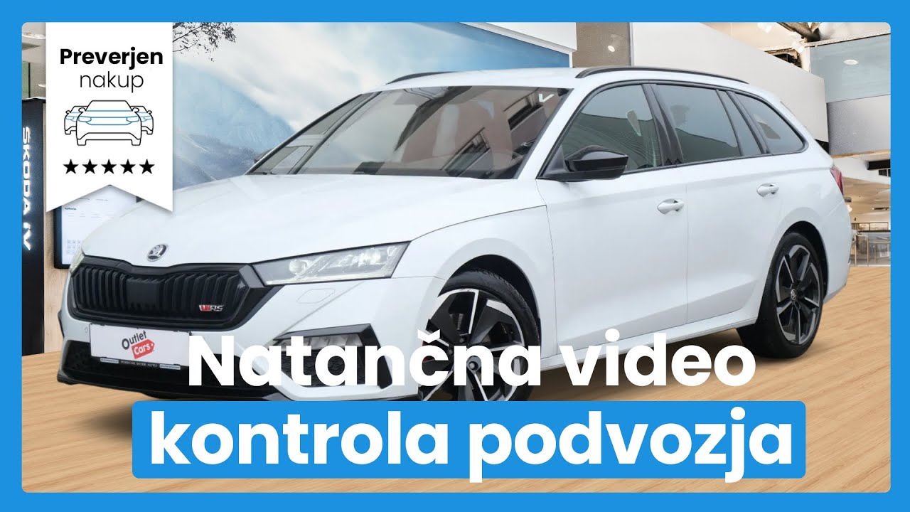 Škoda Octavia Combi RS 2.0 TDI DSG - SLOVENSKO VOZILO