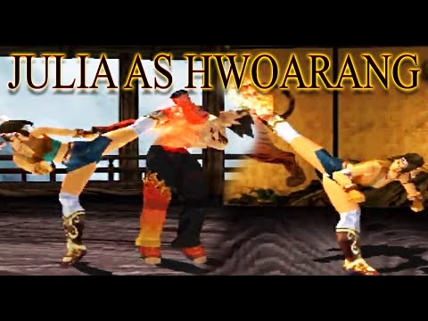 [TAS] Julia With Hwoarang's Moves Gameplay - Tekken 3 (Arcade Version) (Remake) (Requested)