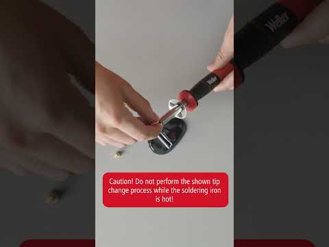 Tip change for Weller 25W woodburning soldering irons #Weller #woodburning #DIY #hobby