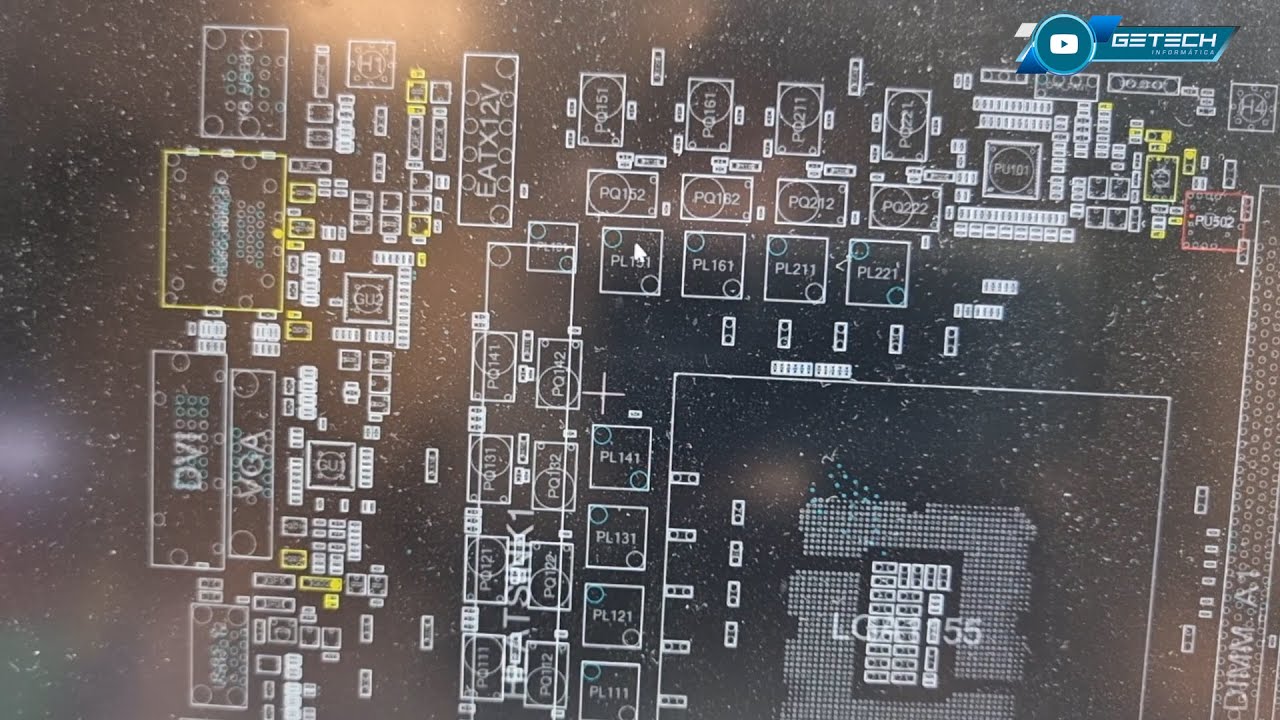 UM MILAGRE ACONTECEU, ENCONTRAMOS UM PROGRAMA COM BOARDVIEW E ESQUEMA ELÉTRICO... ASUS P8H77!