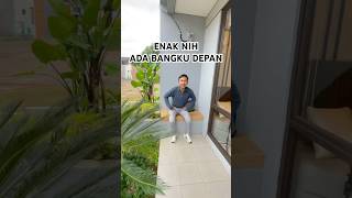 Asik Nih! Rumah 5x12 Desain Bali Bikin Nyaman Luar Dalam😍