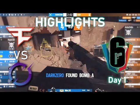 FaZe vs DarkZero - HIGHLIGHTS - Day 1 - Six Invitational 2021 - Group Stage