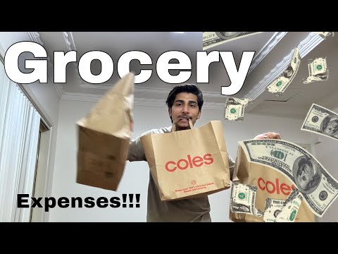 COMPRAS DE MERCEARIA NA AUSTRÁLIA 🇦🇺 | COLES | SYDNEY |