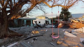 President Biden assesses Milton damage in Florida, announces $612M in relief funding