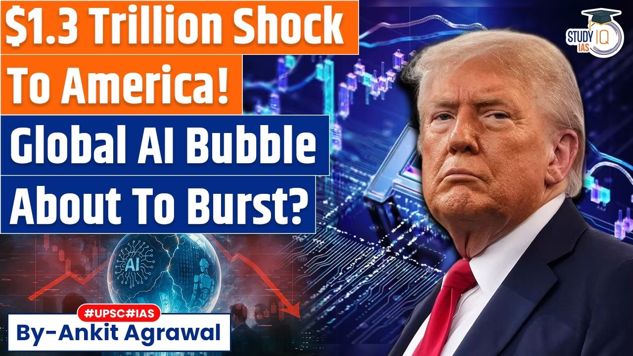 $1.3 trillion Shock: AI bubble about to burst? Ankit Agrawal Study IQ