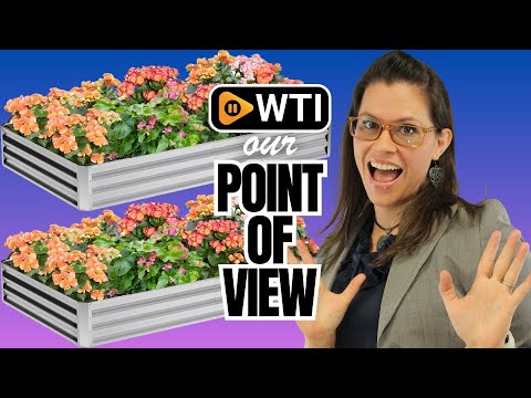 2PCS 8x4x1FT Galvanized Raised Garden Bed - WTI product video review
