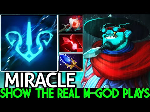 MIRACLE [Storm Spirit] Show The Real M-God Plays 200 IQ Baited Dota 2