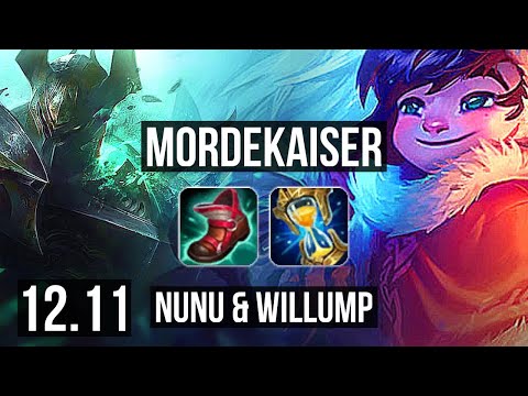 MORDE vs NUNU (JNG) | 8/1/0, 500+ games, Rank 10 Morde | EUW Grandmaster | 12.11