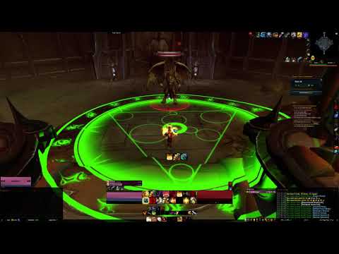 Ridiculous Venthyr Protection Paladin facerolling Twisting Corridors Layer 6(Last boss only)