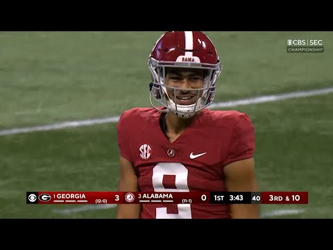 Bryce Young has Heisman performance vs Georgia 2021 SEC Championship
