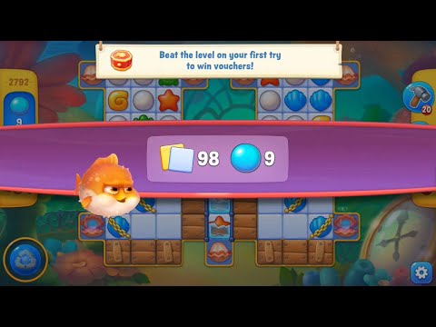 Fishdom. Hard Level 2792