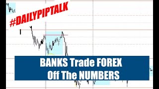 BANKS Trade FOREX Off The NUMBERS