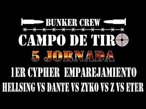 1er Cypher de EmparejamientoHellsing VS Dante VS Zyko VS Z VS Eter.