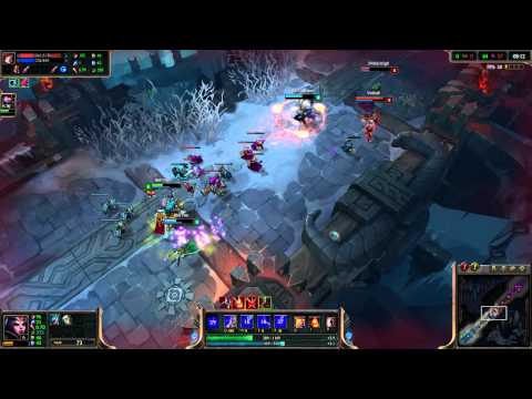 Let's Play League of Legends - Snowdown Showdown #005 - LeBlanc / Mundo vs Karma / MF [German][HD]