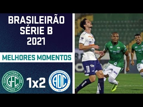 Melhores momentos | Guarani 1x2 Confiança | Série B 2021 | 31ª Rodada