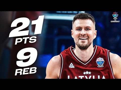 Kristaps Porziņģis Was COOKING vs Portugal! | FIBA EuroBasket | September 1, 2025