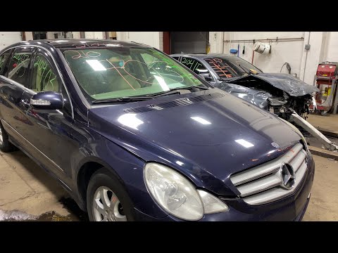 Parting out a 2007 Mercedes R350 parts car - 210403 - Tom's Foreign Auto Parts