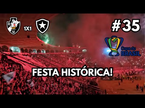 JUNTOS SOMOS MAIS FORTES, PELA COPA | Vasco 1 x 1 Botafogo | De Norte a Sul #35