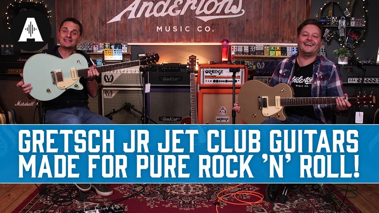 Pete & Lee Join the Jr Jet Club with Gretsch's New P90 Loaded Streamliner! - YouTube