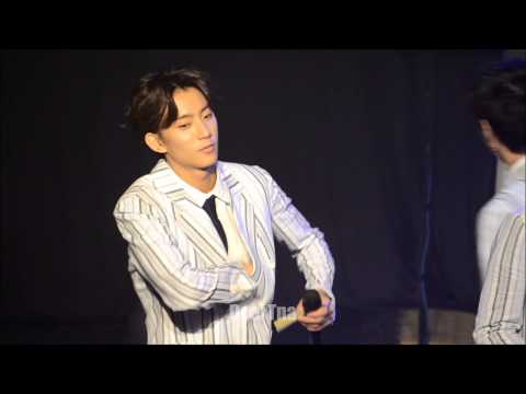 [FANCAM] 150110 Let's Fly with B1A4 & Acer! - Gongchan, hearts attacked.