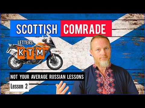 LEARN  RUSSIAN WITH SCOTTISH ACCENT | NOT A BORING LESSON