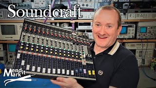 Video thumbnail for Mixing Desk Repair - Soundcraft EFX12 by Mend It Mark