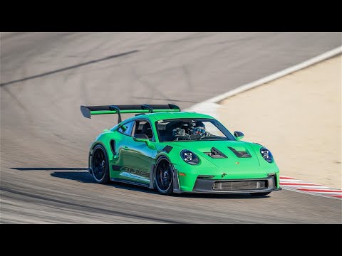 Porsche 992 GT3 RS at Laguna Seca: 1.30.8