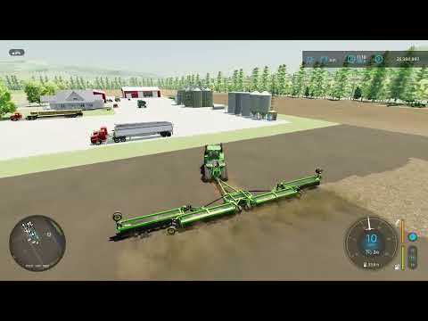 Planting Cotton  | E15 Michigan Farm Map | Farming Simulator 22