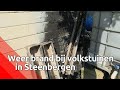 Weer een brand in volkstuinen in Steenbergen